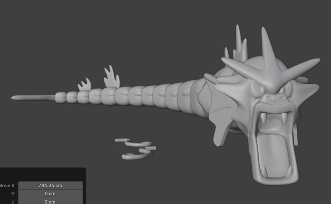 Image Gyarados articulado - Pokemon