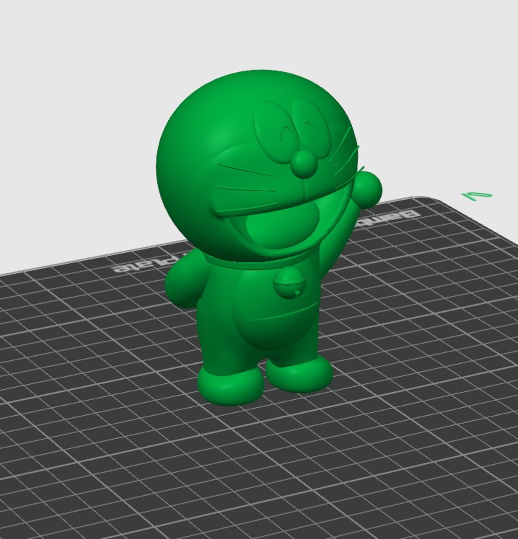 Image Doraemon 3D Model for 3D Printing - Cartoon Character Fan Art STL