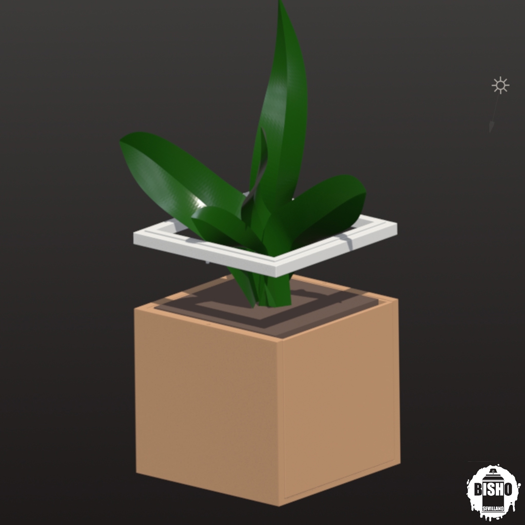 Image Maceta con escondite secreto, archivo digital STL , para impresión 3D