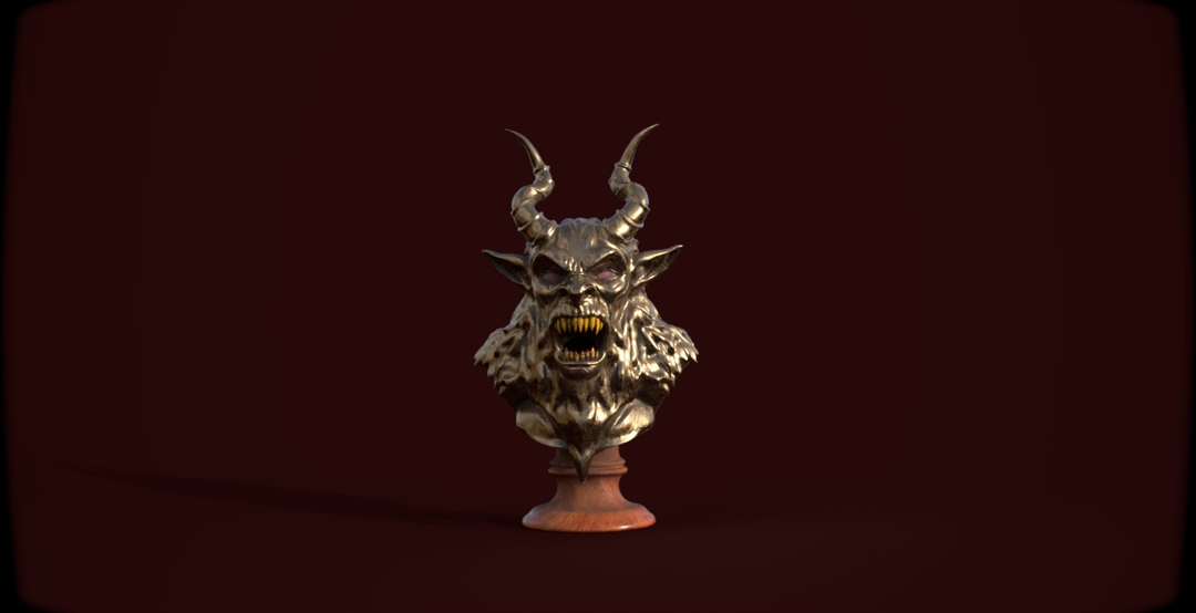 Image Krampus Bust
