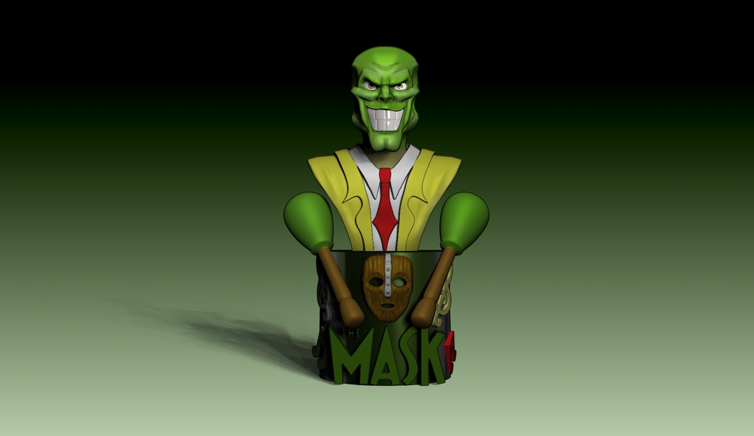 Model image THE MASK BUST FAN ART