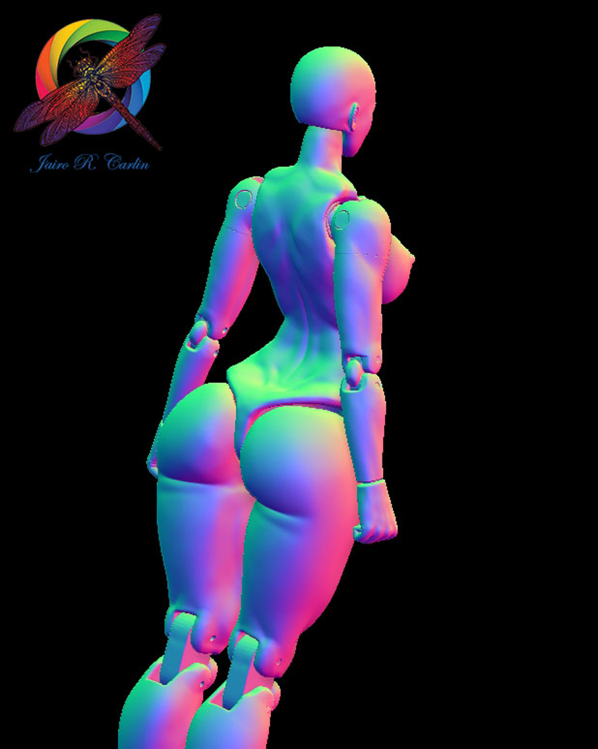 Image Atletic Articulate Female Body