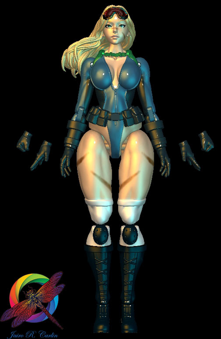 Image Cammy Battle outfit articulate Action figure