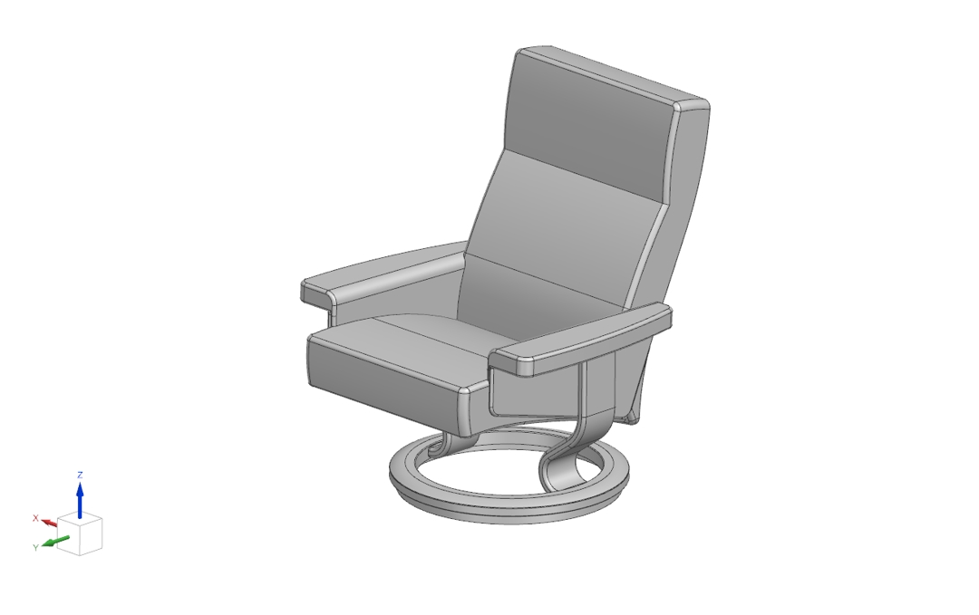 Image stress-free neptuno armchair