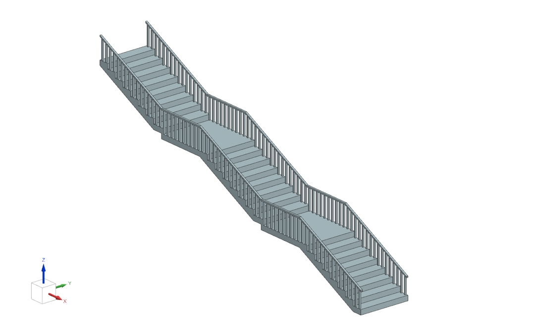 Image Multi-run Stair