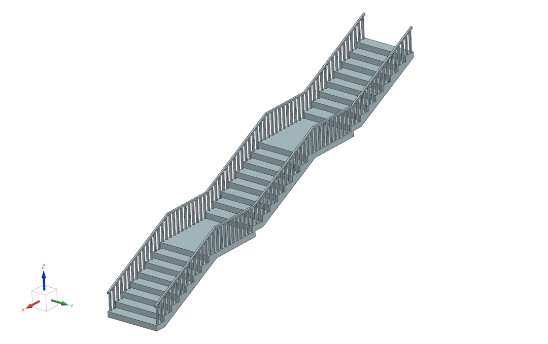 Image Multi-run Stair