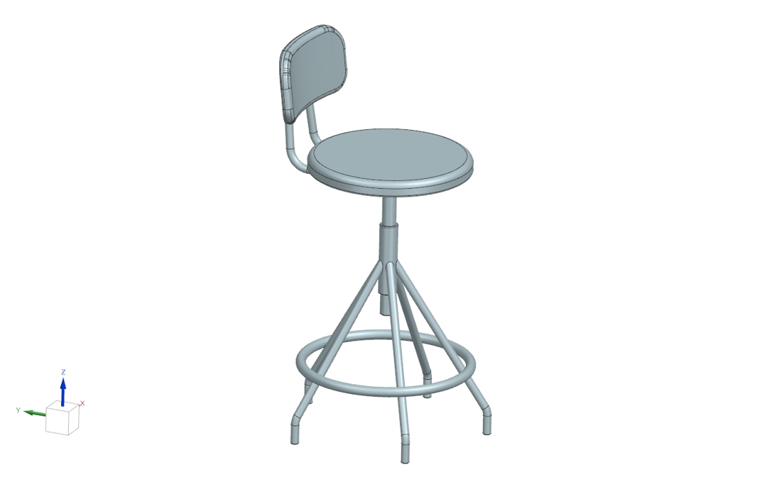 Image Examination Stool Backrest