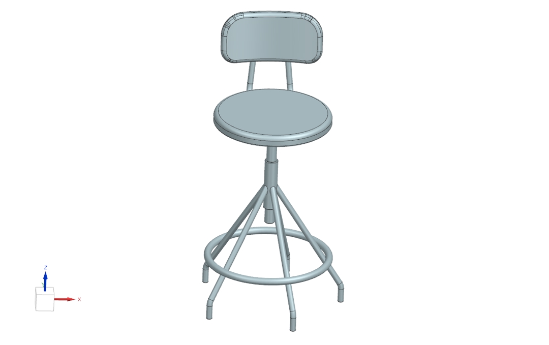 Image Examination Stool Backrest