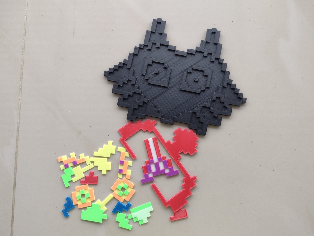 Image Majora's mask estilo pixel art