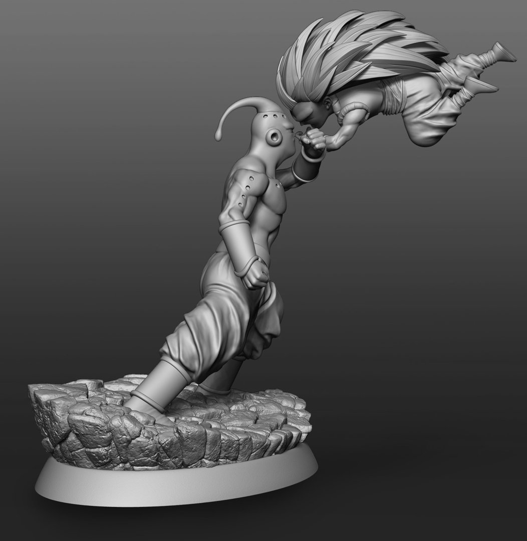 Model image GOTENKS VS SUPER BUU