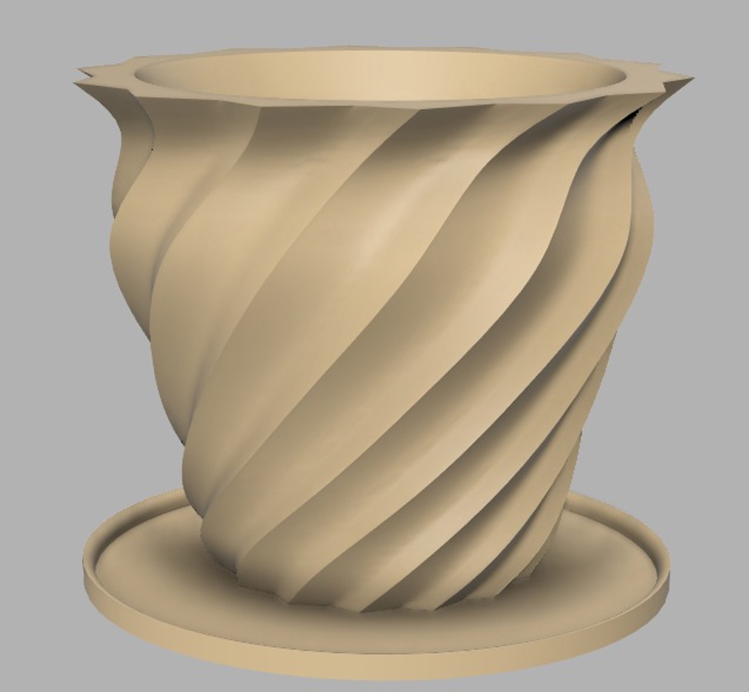 Image Spiral Vase for plants
