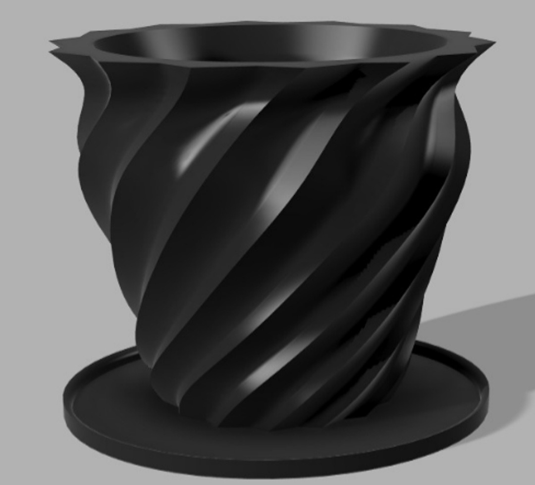 Image Spiral Vase for plants