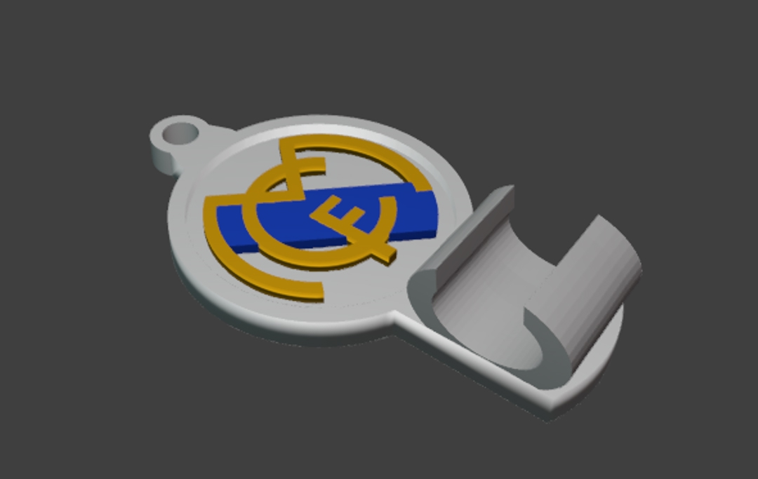 Image Llavero soporte de Real Madrid para celular