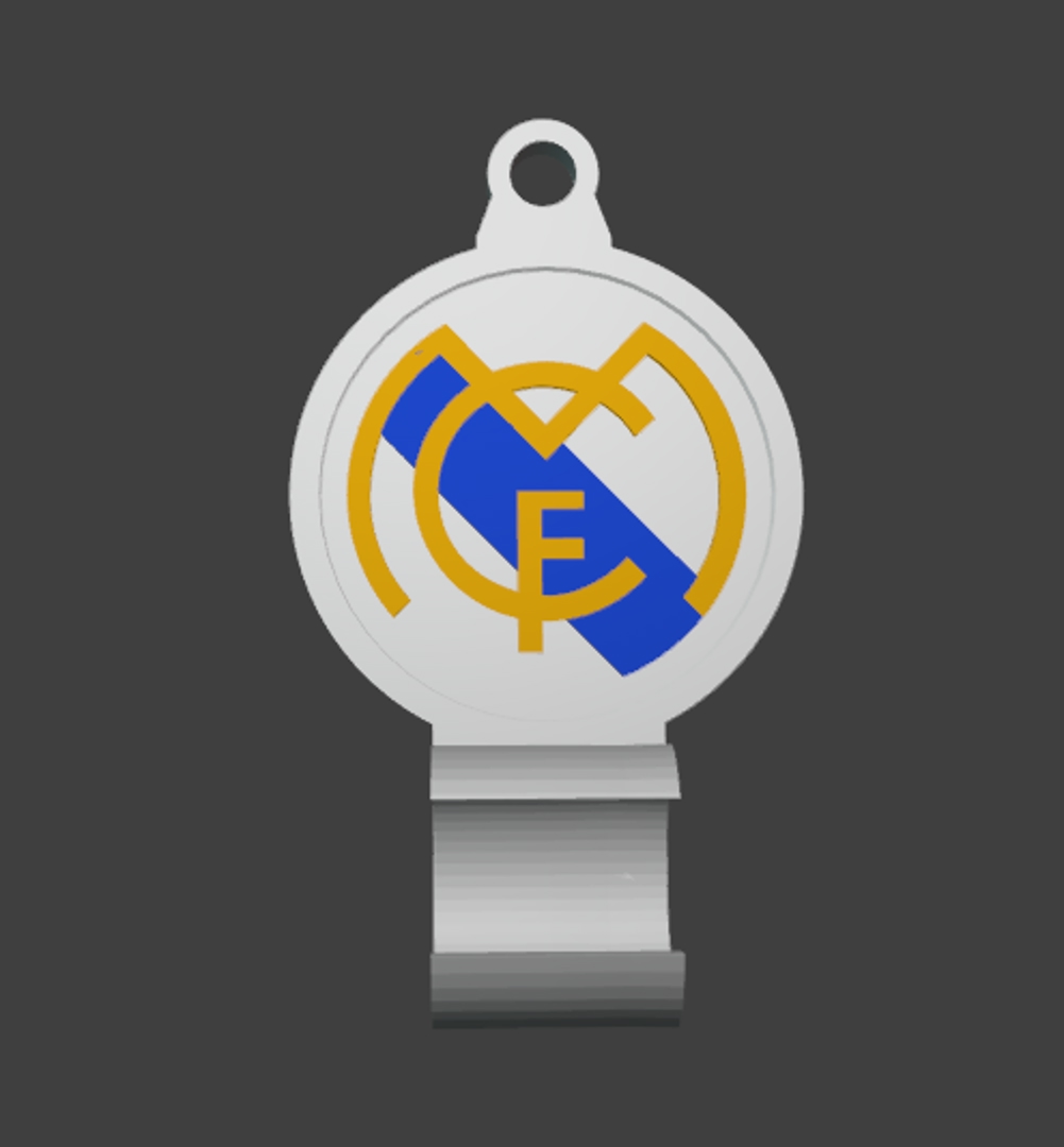 Image Llavero soporte de Real Madrid para celular