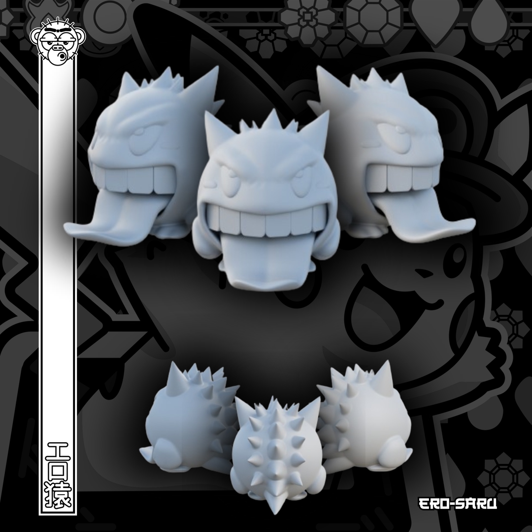 Image GENGAR pokemon chibi