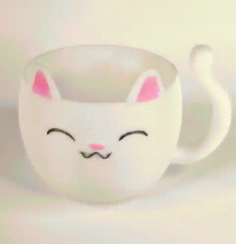Image Cat Cup Kawaii