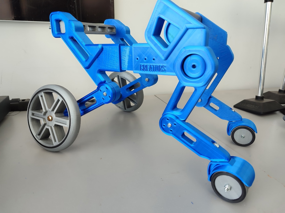 Image Silla de Ruedas Rehabilitadora 3D para Gatos y Perros Pequeños con Cuadriplejia