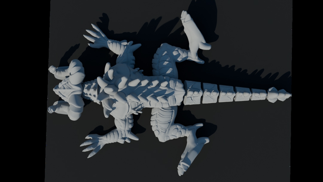 Image deathclaw_fallout_flexi_print_in_place