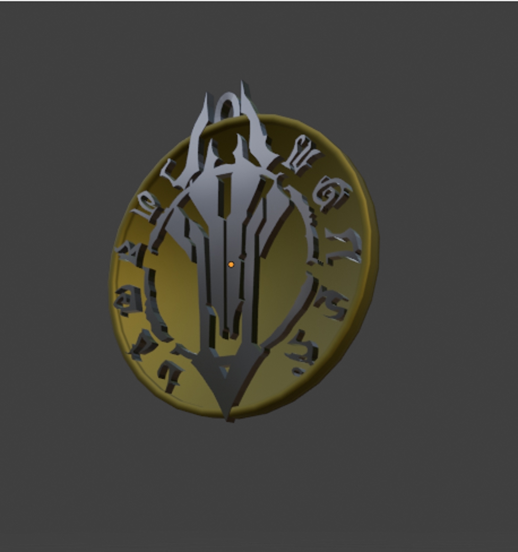 Model image HORSEMAN SYMBOL COLLAR DARKSIDERS