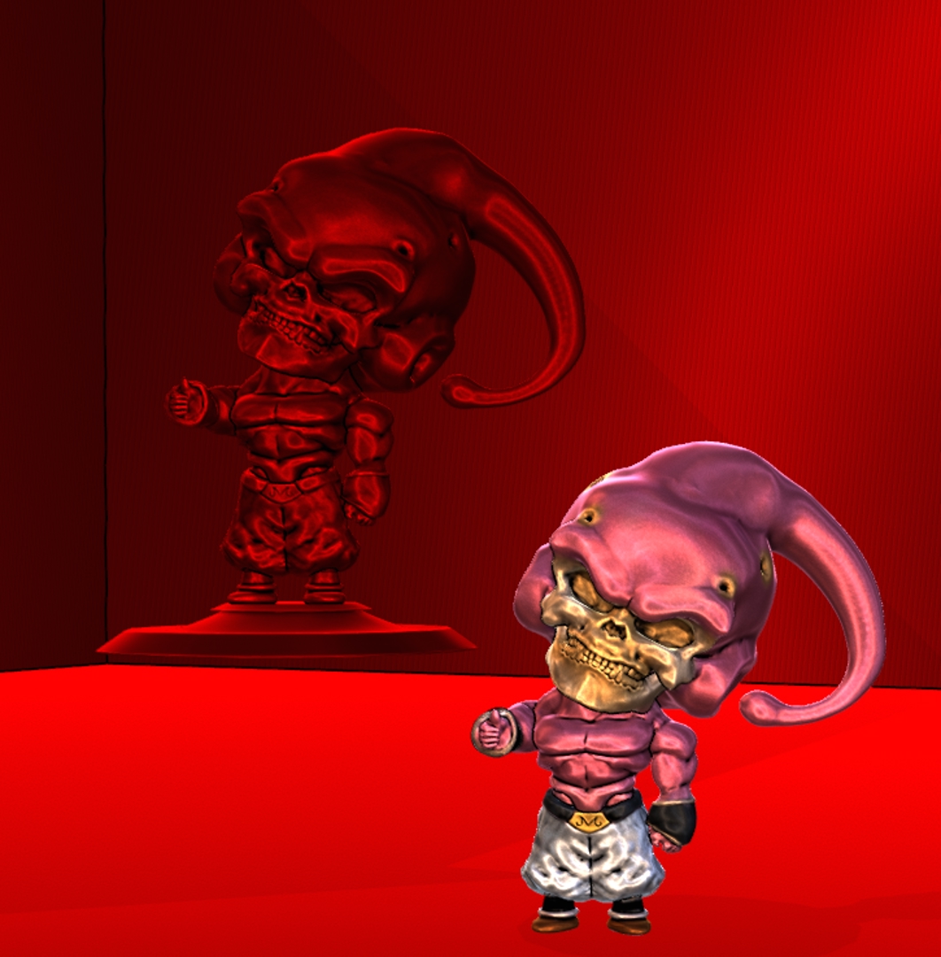Image MAJIN BUU solo version mano like