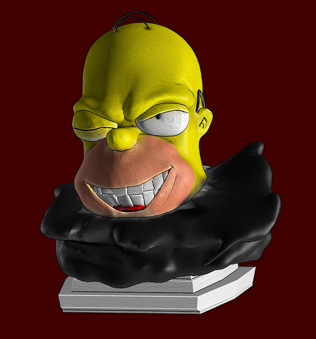 Image HOMERO SIMPSON MODO BERSEK
