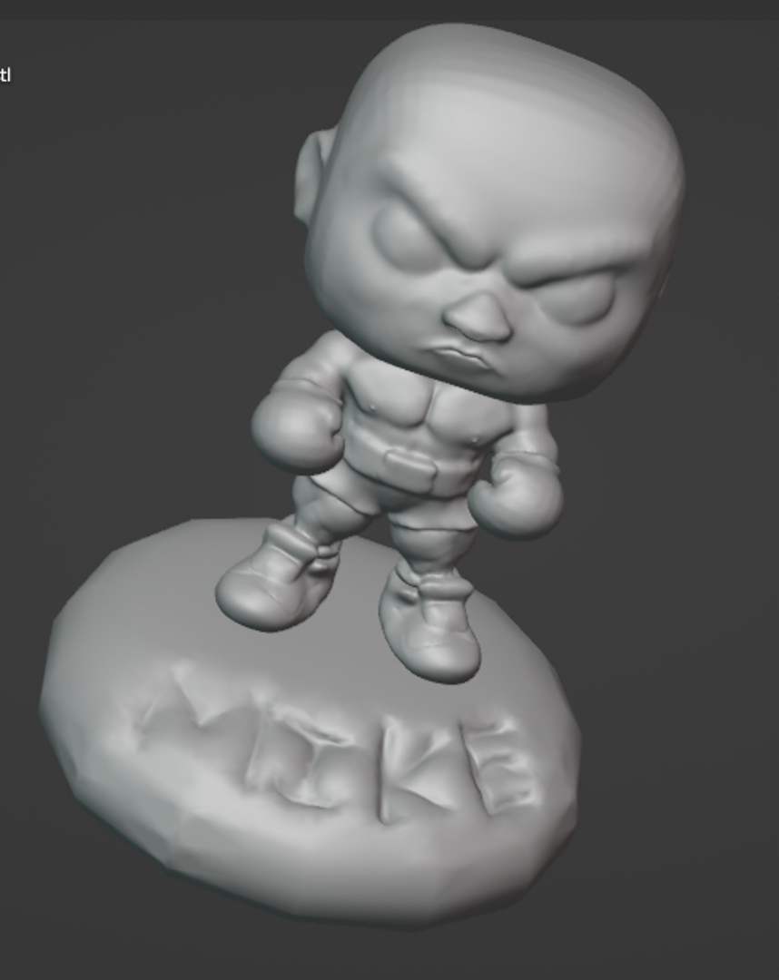Image funko pop de mike tyson joven