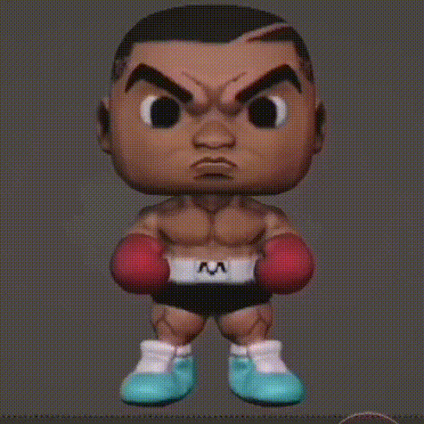 Image funko pop de mike tyson joven