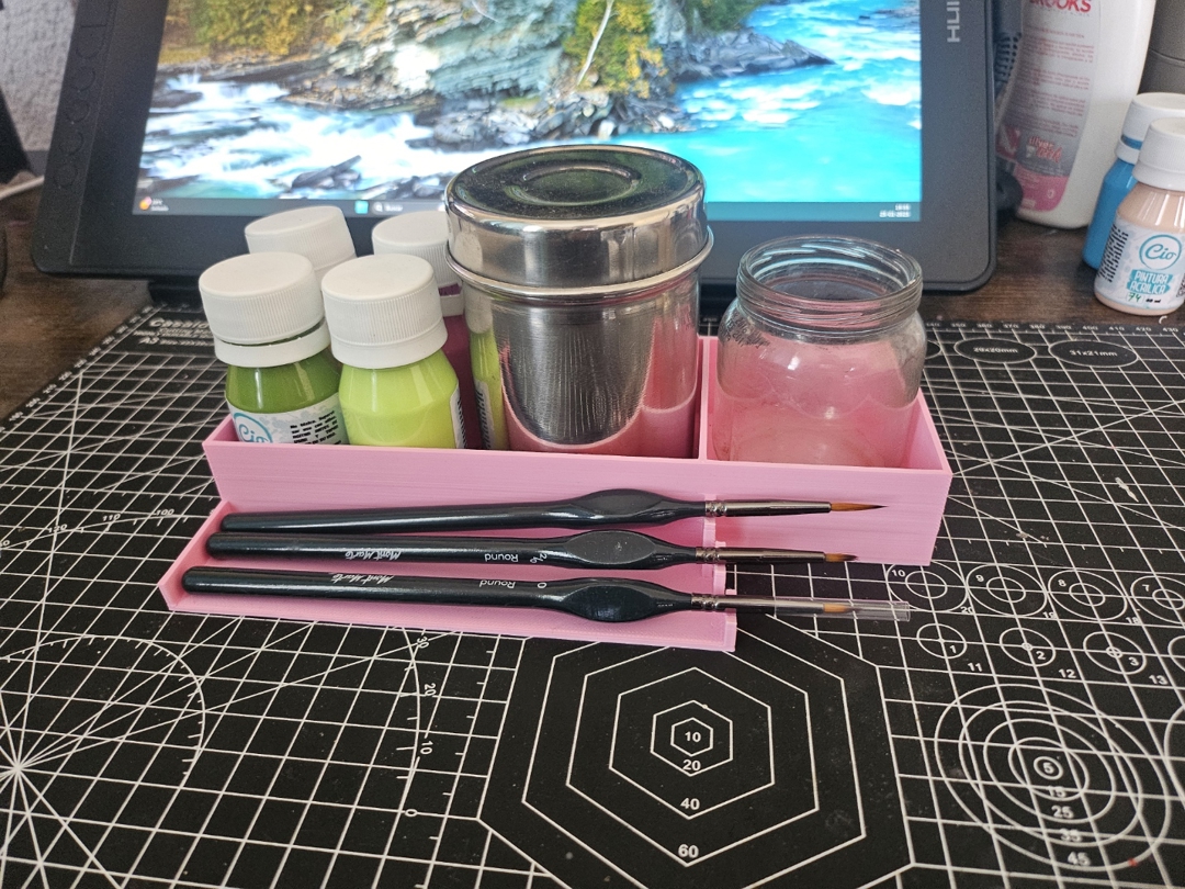 Image Organizador para pinturas y pinceles