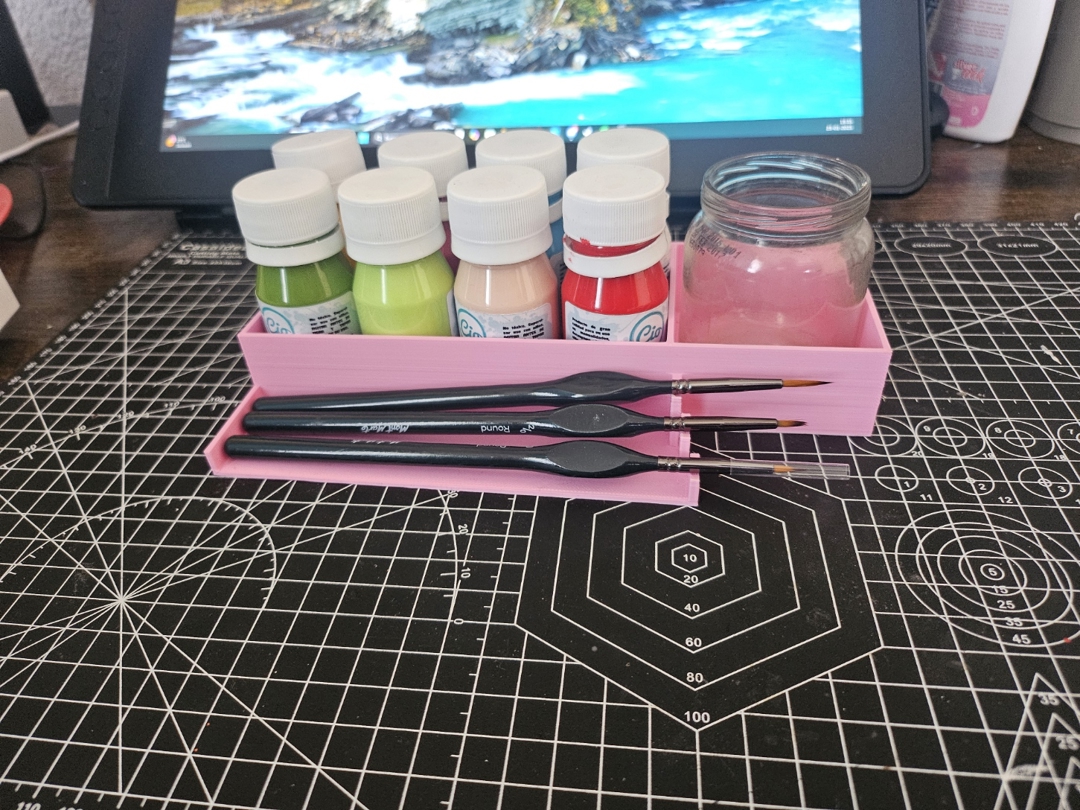Image Organizador para pinturas y pinceles