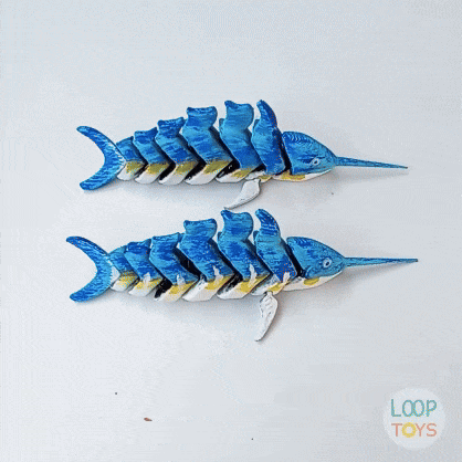 Image Flexible Swordfish - Articulated 3D Toy