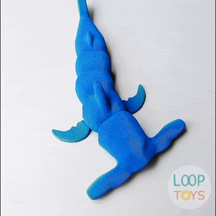 Model image ARTICULATED HAMMERHEAD SHARK TOY