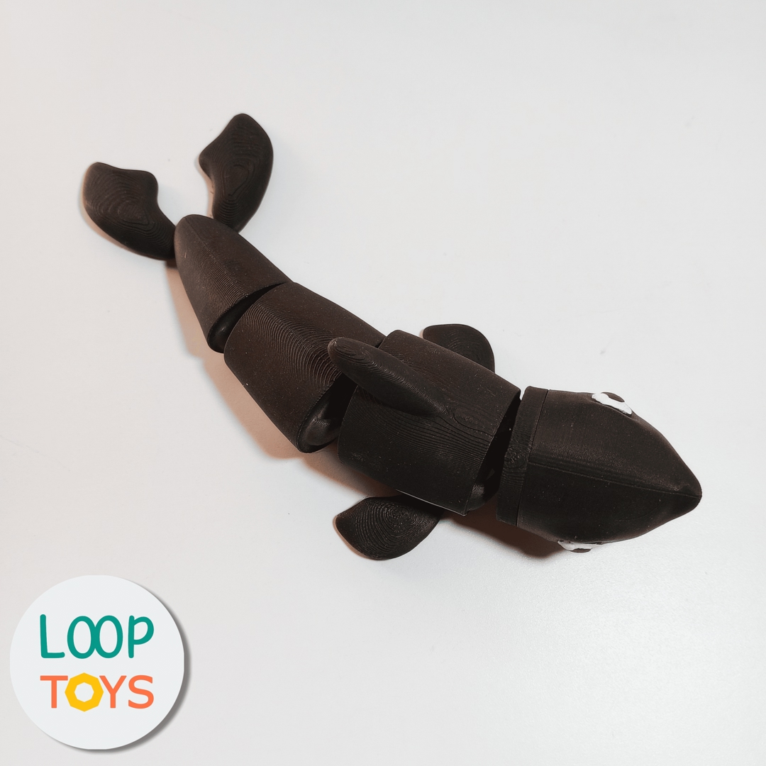 Image Flexible Orca - Articulated 3D Toy