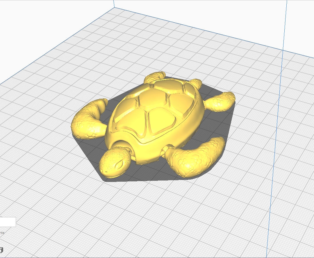 Image Flexible Turtle - Articulated 3D Toy