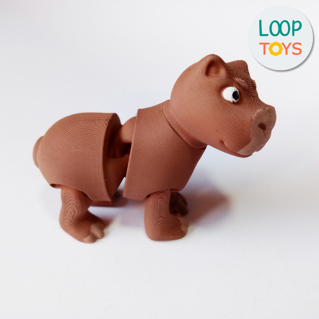 Image Flexible Articulated Capybara