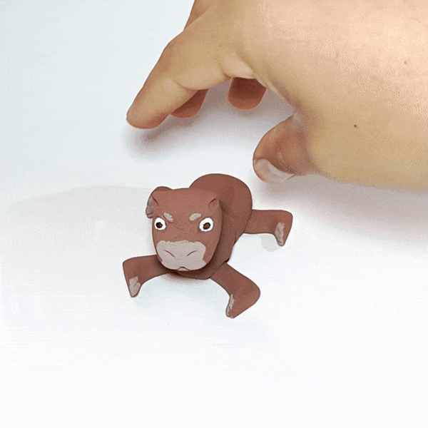 Image Flexible Articulated Capybara