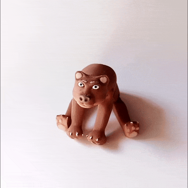 Image Flexible Bear - 3D Articulated Toy