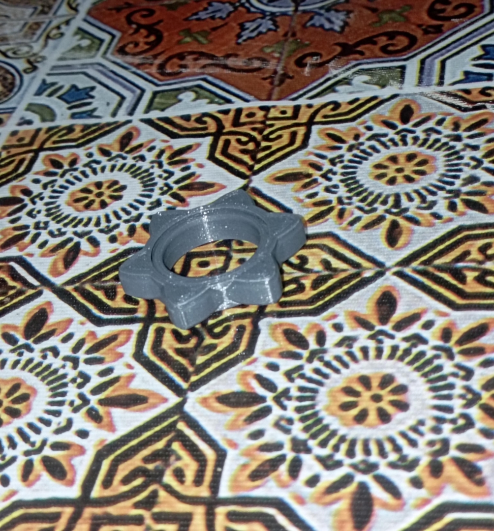 Image Fidget ring / Anillo antiestrés: SHURIKEN