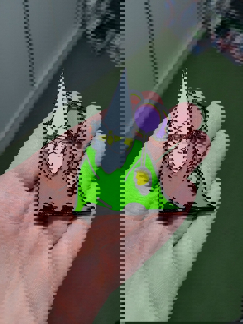 Image GNOME / GREEN GNOME / CRAWLY GOAT KEYCHAIN