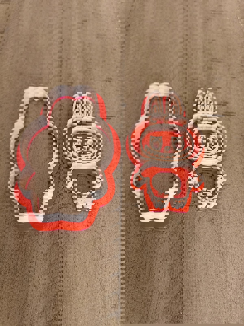 Image Labubu cookie cutter