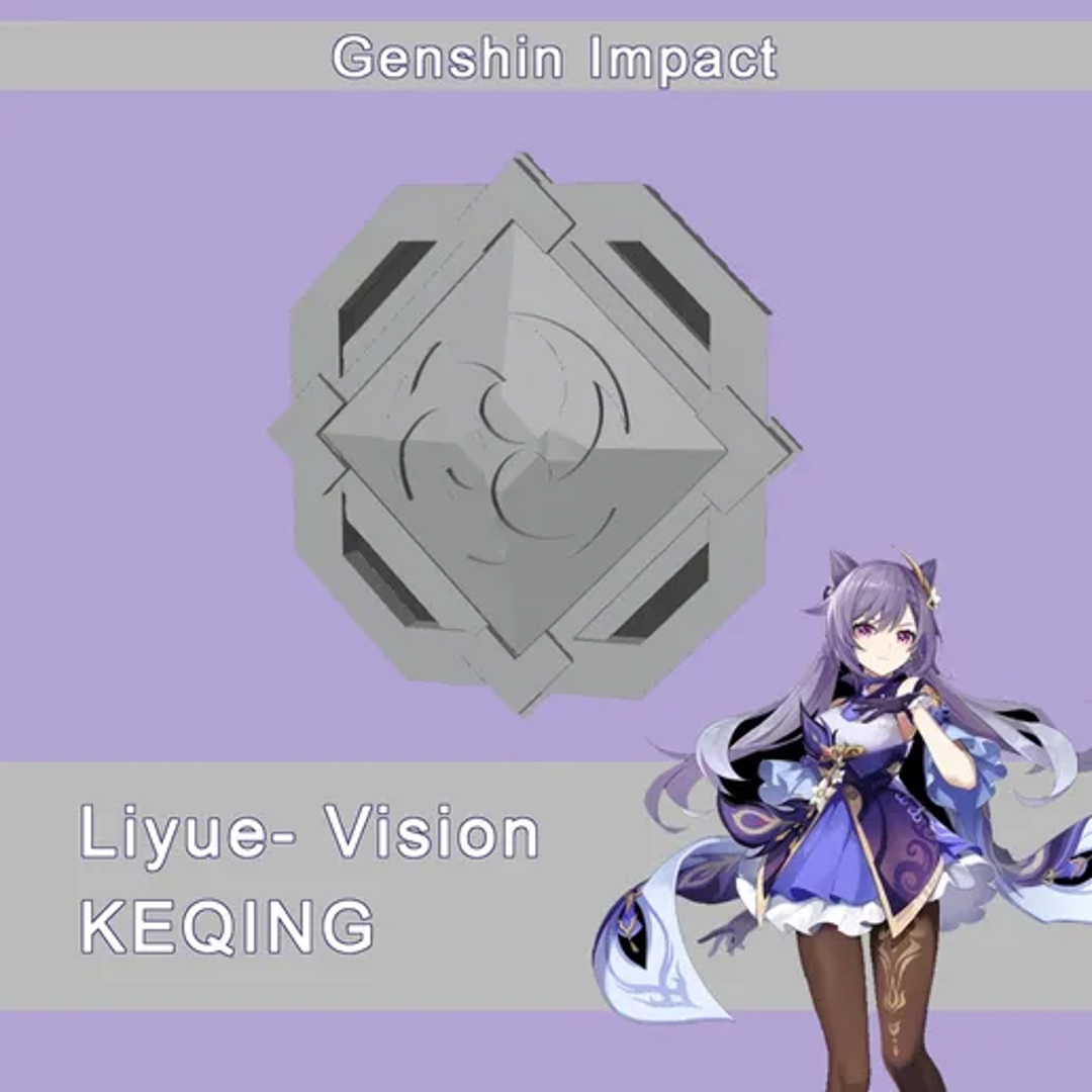 Image Liyue vision keqing -Genshin impact