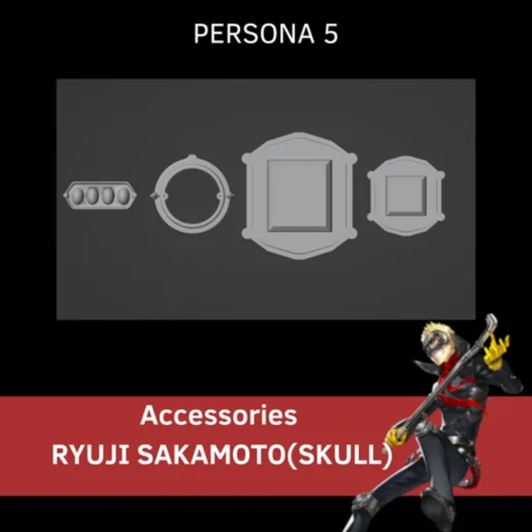 Image Accesorios - RYUJI SAKAMOTO(SKULL) - Persona 5