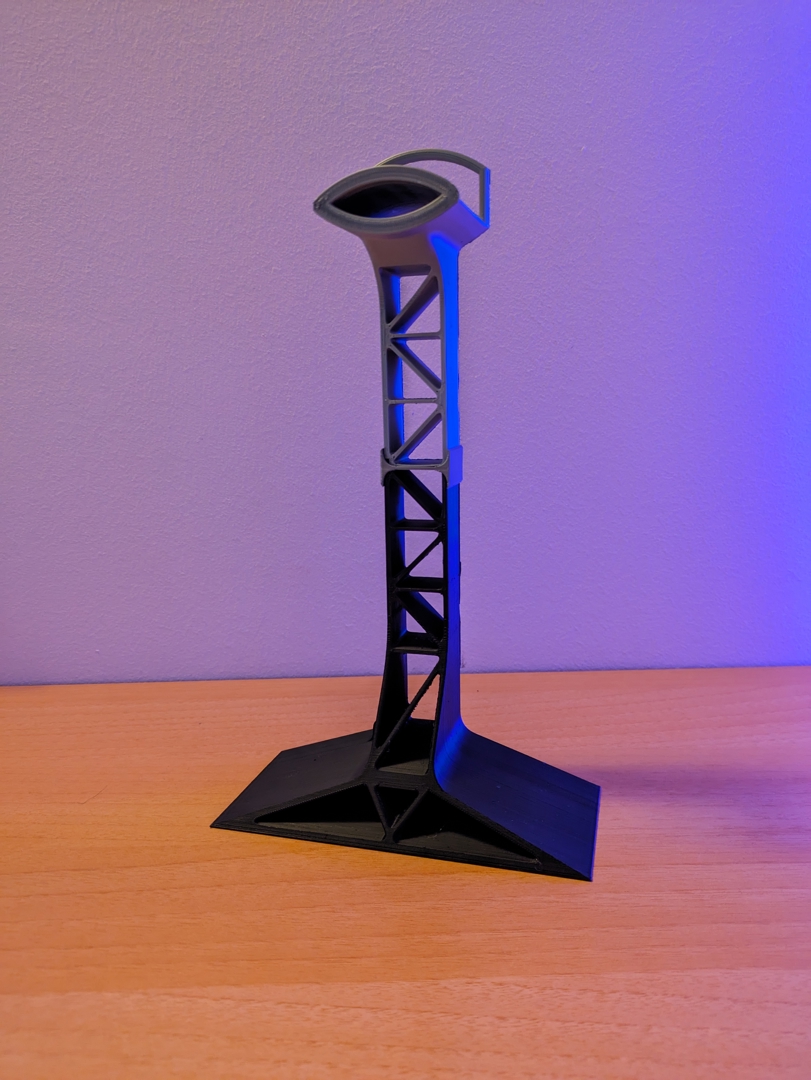 Image Headphone holder with industrial design