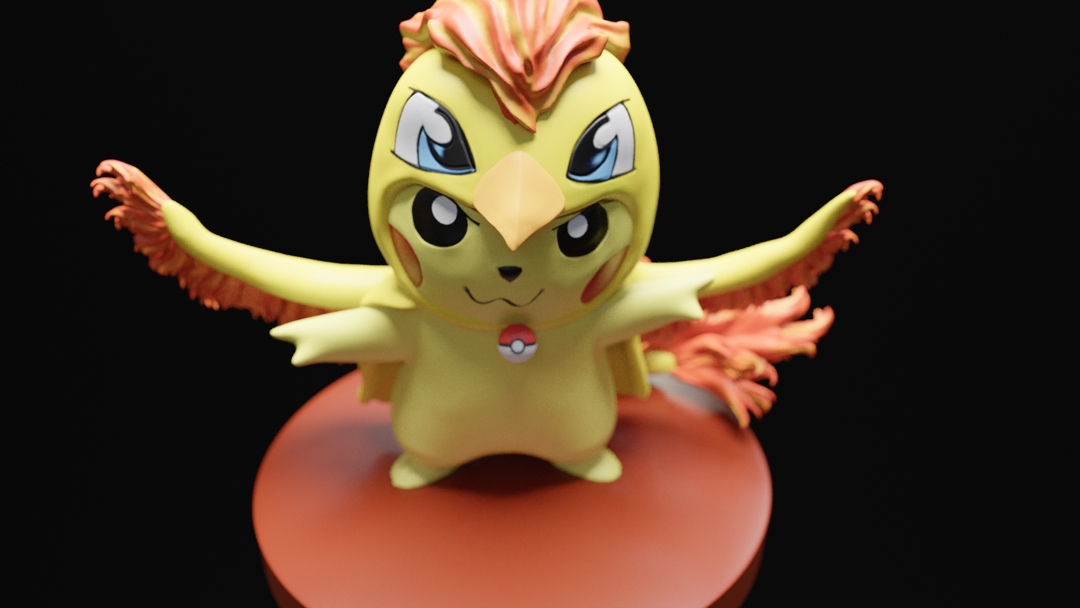 Image Pokemón Pikachu Moltres