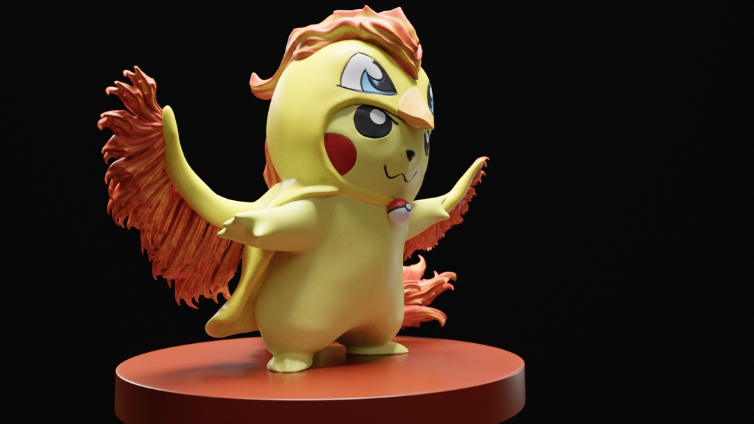 Image Pokemón Pikachu Moltres
