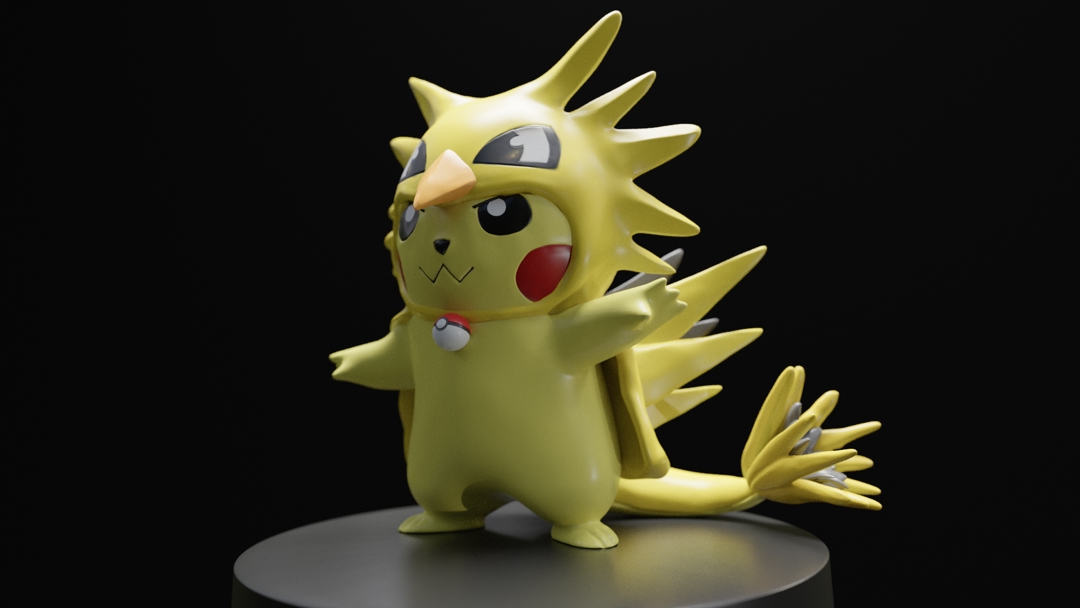 Image Pokemón Pikachu zapdos Custom