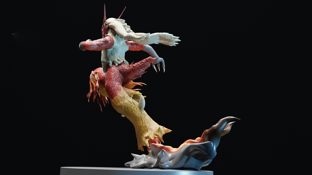 Image Pokemón Blaziken 3D