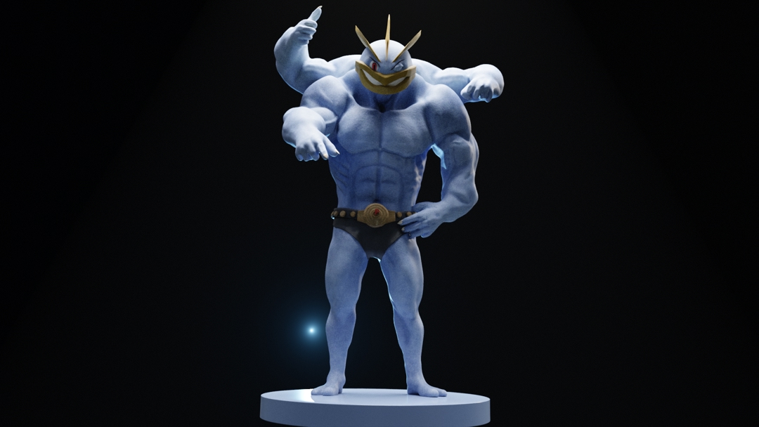 Image Pokemón Machamp 3DPRINT