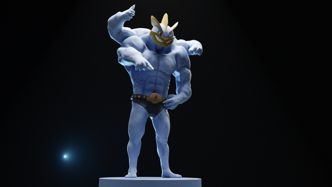 Image Pokemón Machamp 3DPRINT