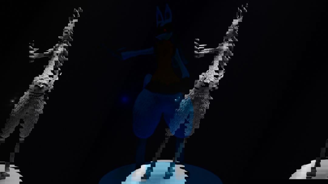 Image POKEMÓN LUCARIO 3D