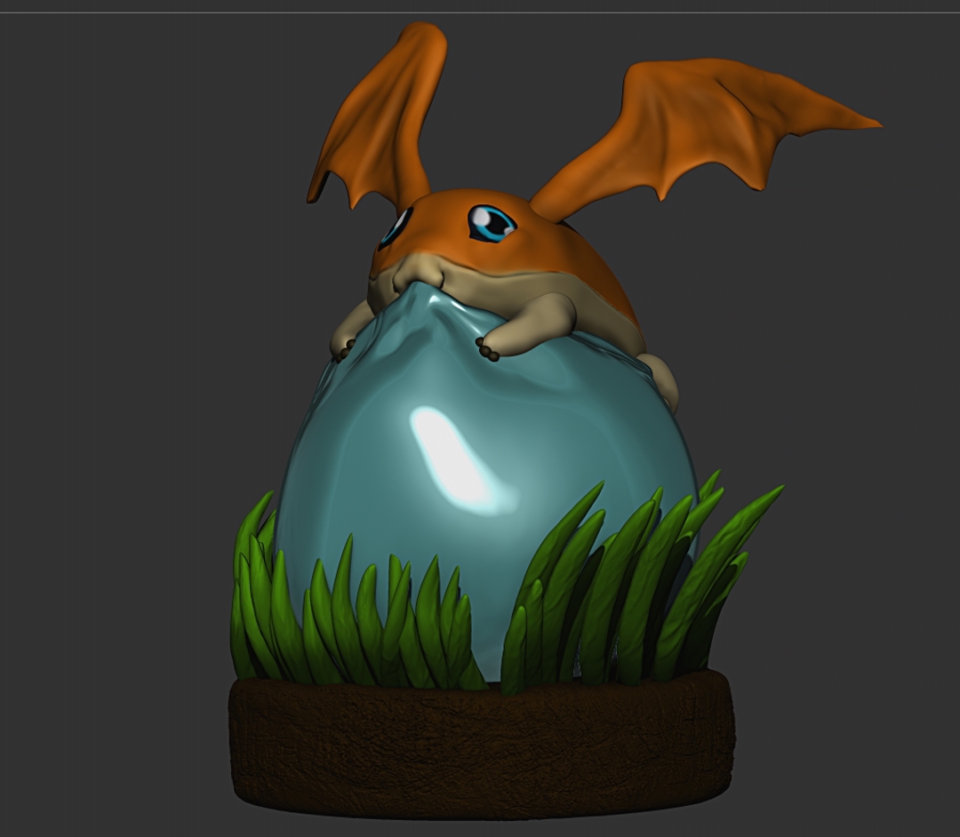 Image Digimon Patamon! (stl 3D MODEL)